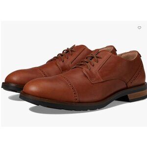 Naot Mens Bondos Oxford Shoes EU 42 US 9 Brown Leather Cap Toe Lace Up NWOB